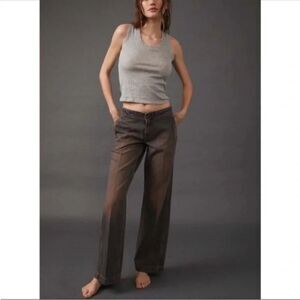 We The Free Castella Back Alley Blue Low Rise Baggy Fit Jeans- Size 29